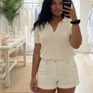 Prep School Knit Crochet Baby Polo